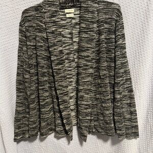 Van Heusen Black and Gray Cardigan